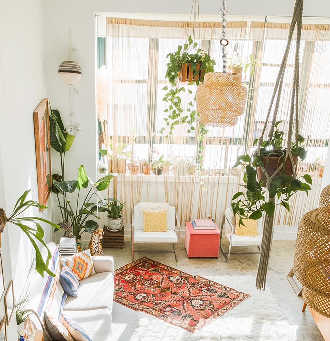 Macrame Plant Hanger Extender (16″-6packFBM)
