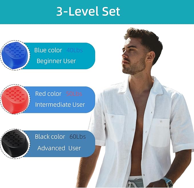 6pc Jaw Exerciser Ball Jawline Jaw Tooth Train for Man&Woman Enhancing Gum Double Chin Exerciser Jawline Gum Enhance Your Facial Appearance Strong Jaw Workout Mouth Ball for Jaw