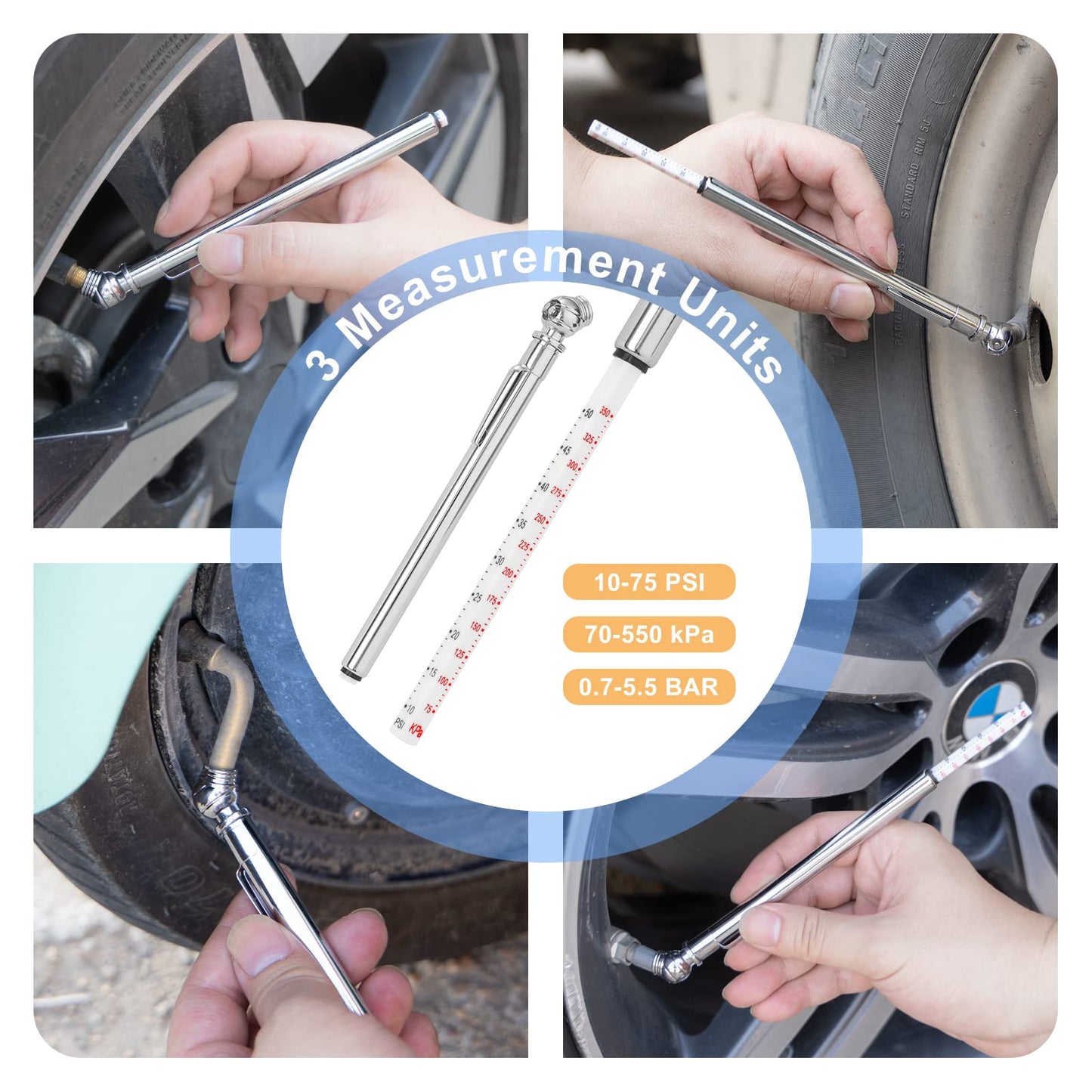 AUTODECO 82Pcs Car Roadside Emergency Kit with Jumper Cable - Automotive Safety Kit with Shovel
