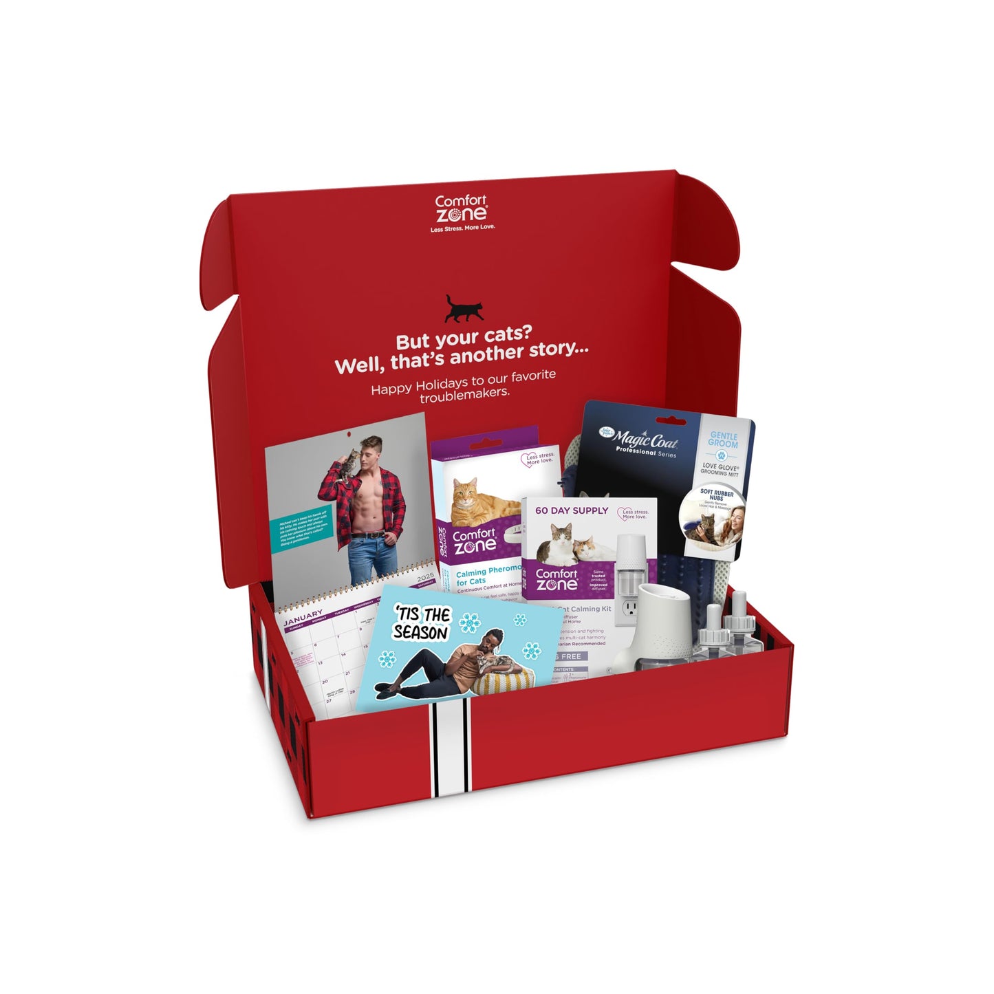 Comfort Zone Cat Dad 2025 Gift Box