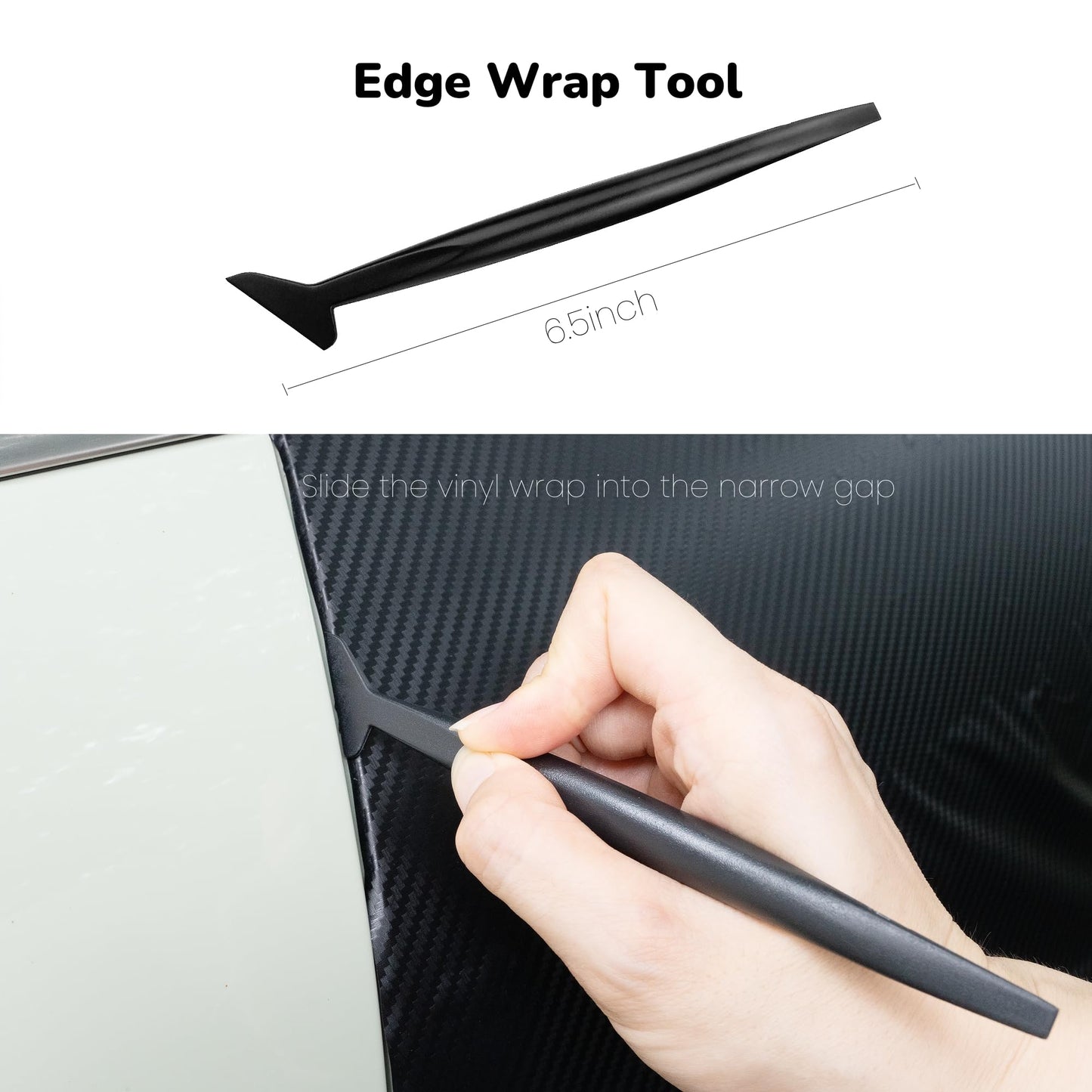 Vinyl Wrap Tool Kit with Heat Gun - 2000W Variable Hot Air Gun & Car Window Tint Kit - Includes Felt Squeegee, Magnets, Tool Pouch, Knife & Gloves for Auto Film, PPF, Decal, Wallpaper Installation