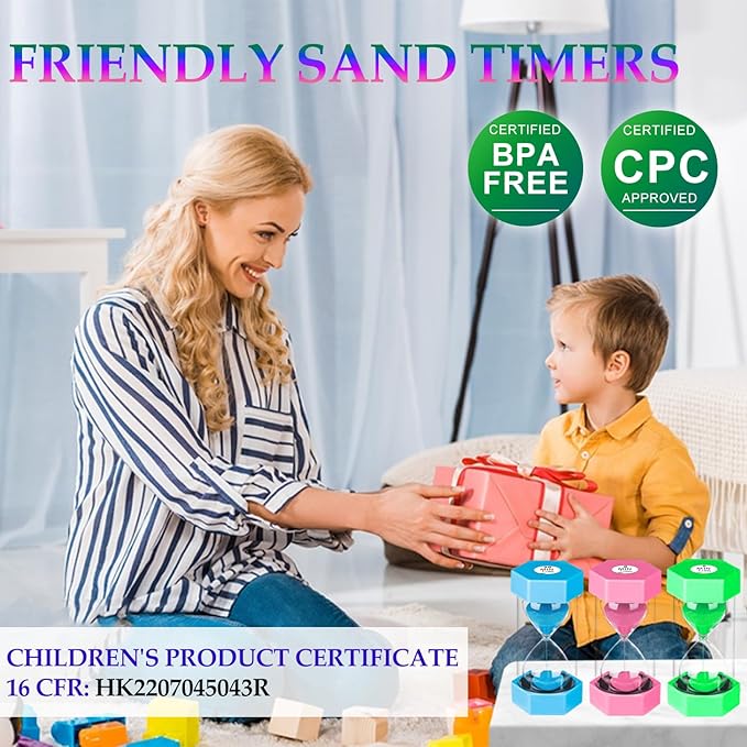 SuLiao Sand Timer 30 Minute Hourglass, Plastic Sand Clock 30 Minutes, Big Green Sand Watch 30 Min, Hour Glass Colored Sandglass Timer for Kids, Games, Classroom, Kitchen, Decorative