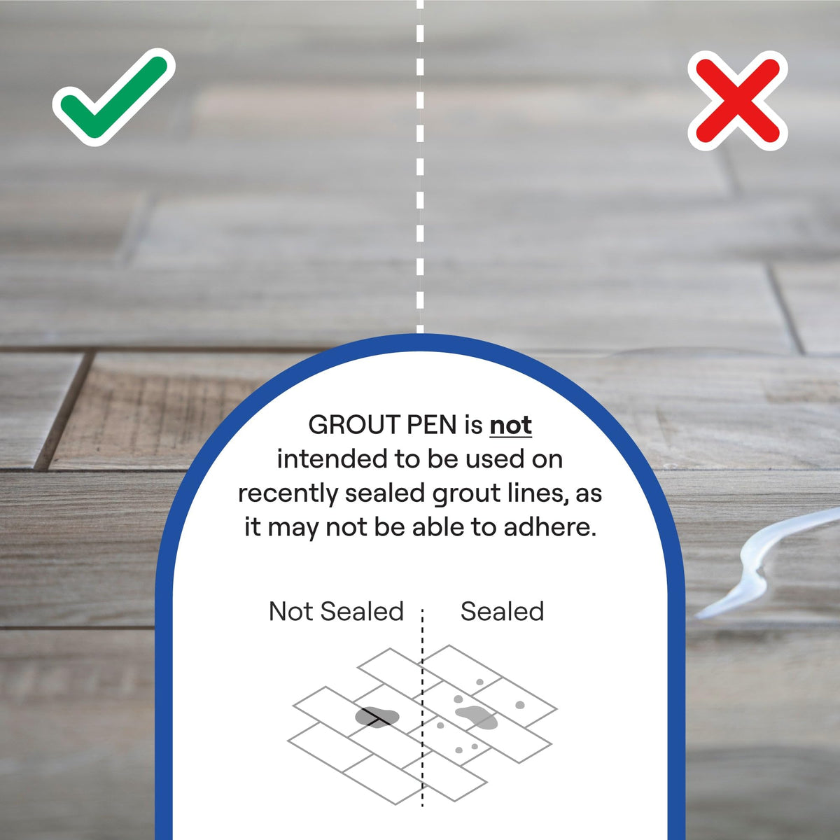 Grout Pen Black Tile Grout Paint Marker (3 Count)