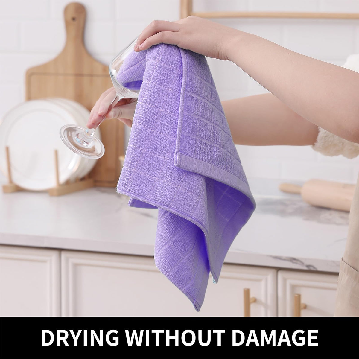 100% Cotton Terry Kitchen Towels (12 Count)