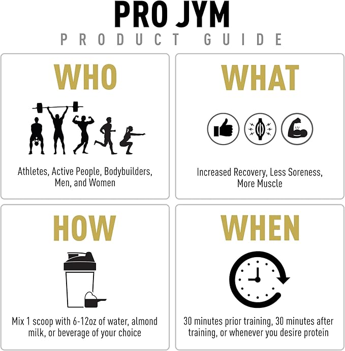 Pro JYM Chocolate Peanut Butter Protein Powder - Whey Protein Isolates, Casein, & Milk Protein, Lean Muscle Building for Men & Women, JYM Supplement Science, 45 Servings