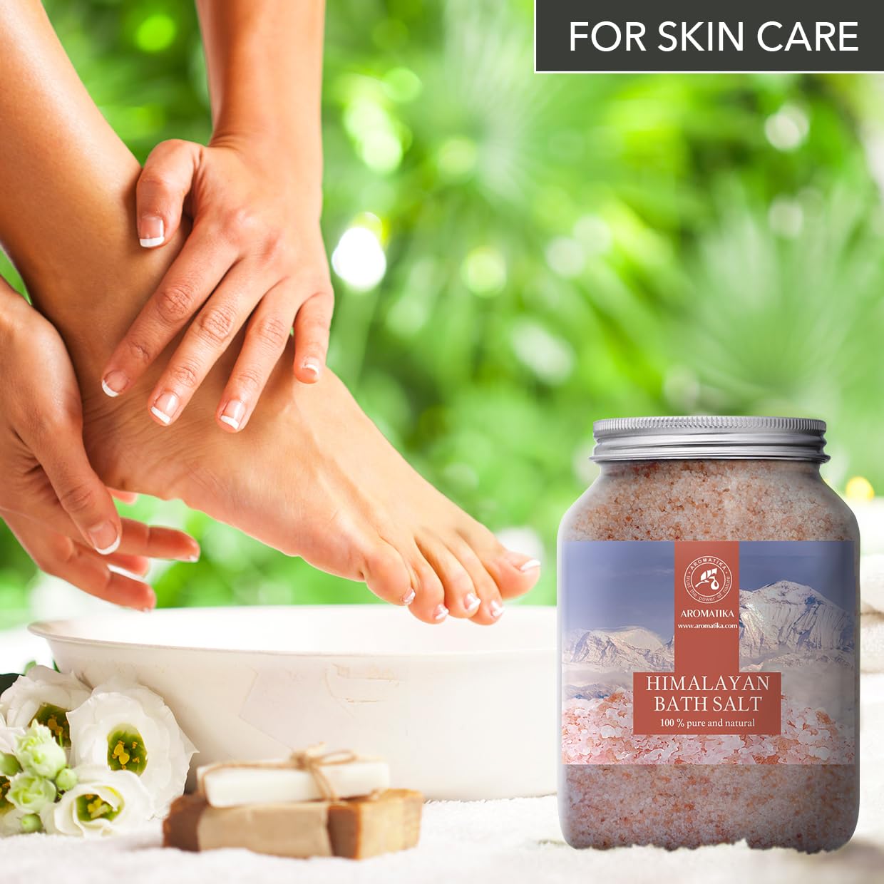 Himalayan Pink Crystals – Natural Mineral Salt – 2 × 46 oz Set – Coarse Crystals for Bath, Spa, and Home Relaxation – Skin Care, Body Soak, Aromatherapy