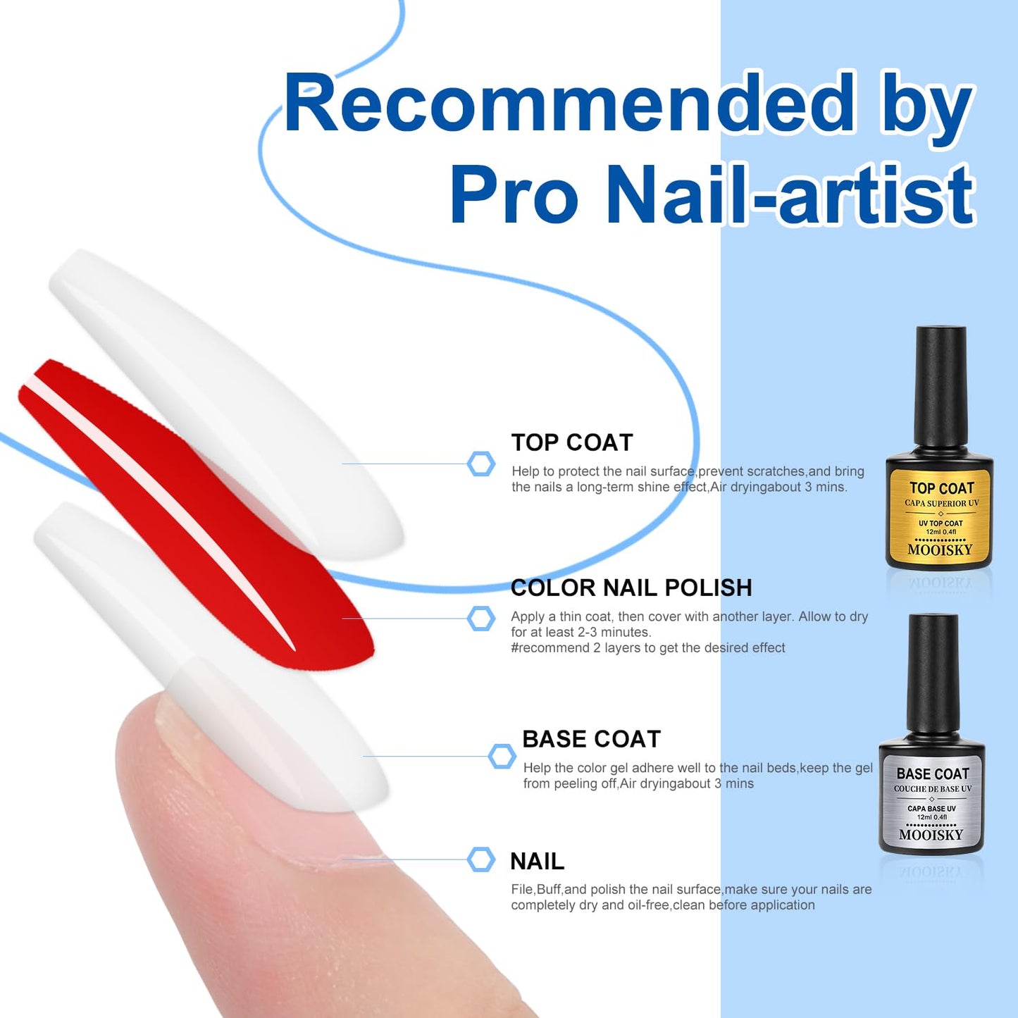 Major Dijit Acrylic Nails Starter Kit with LED UV Lamp – Acrylic Powder, Nail Drill, Nail Design Kit, Nail Brush, Nail Tips, Top coat & Base coat – Complete Home Manicure Set