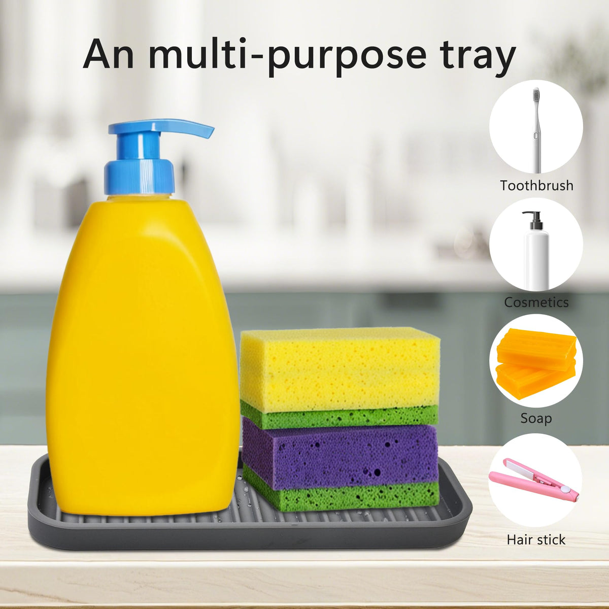 Silicone Sponge Holder (2 Count)