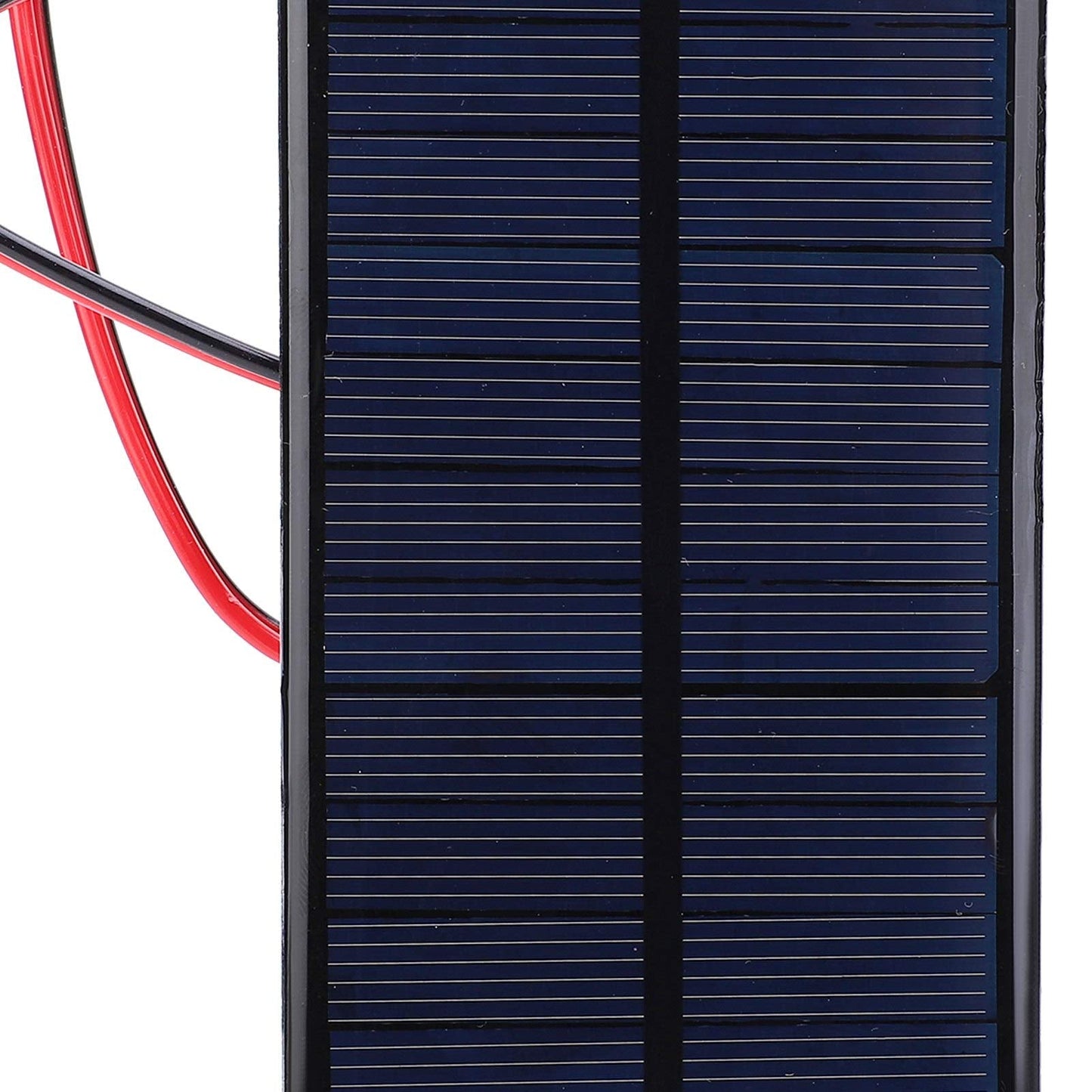 Moncer 1W 6V Mini Solar Panel, 3PCS Polysilicon Cell Charger Module with 30cm Cable for Solar Lawn Lights Solar DIY System Kit