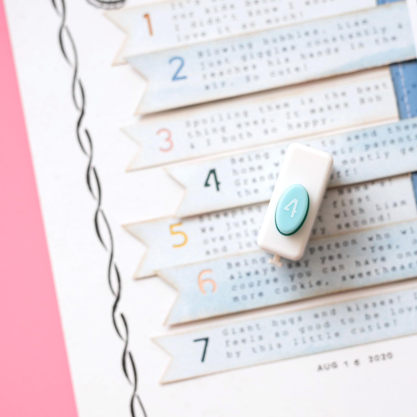 We R Memory Keepers Number Punches Set, Pair with Punch Board, Mix and Match Numbers, for Crafting, Scrapbooking, DIY Projects, Journaling, Cardmaking, and More