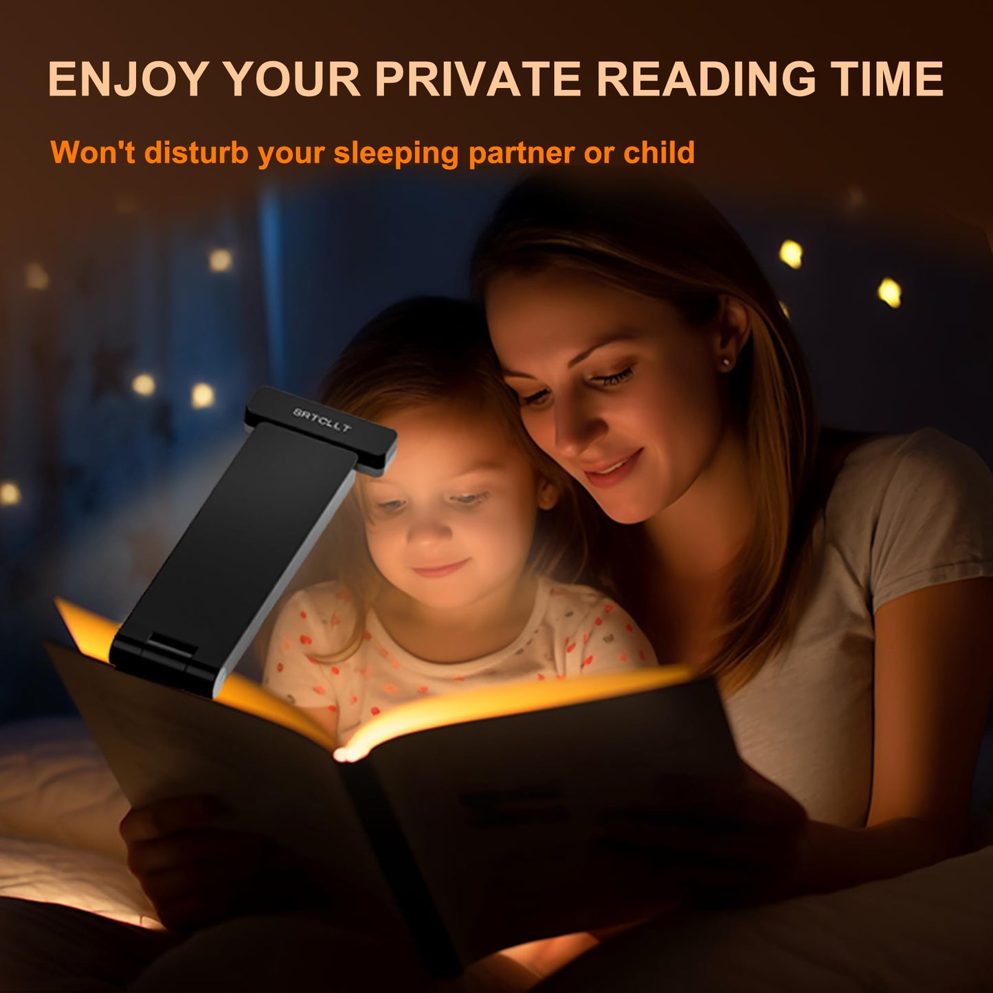 Book Lights,1500mAh Rechargeable Reading Light in Bed, 3 color Adjustable Reading Lights, 3 Brightness dimming Portable Bookmark Night Lamp, Built-in Battery Book Light, Best gift for Book lovers
