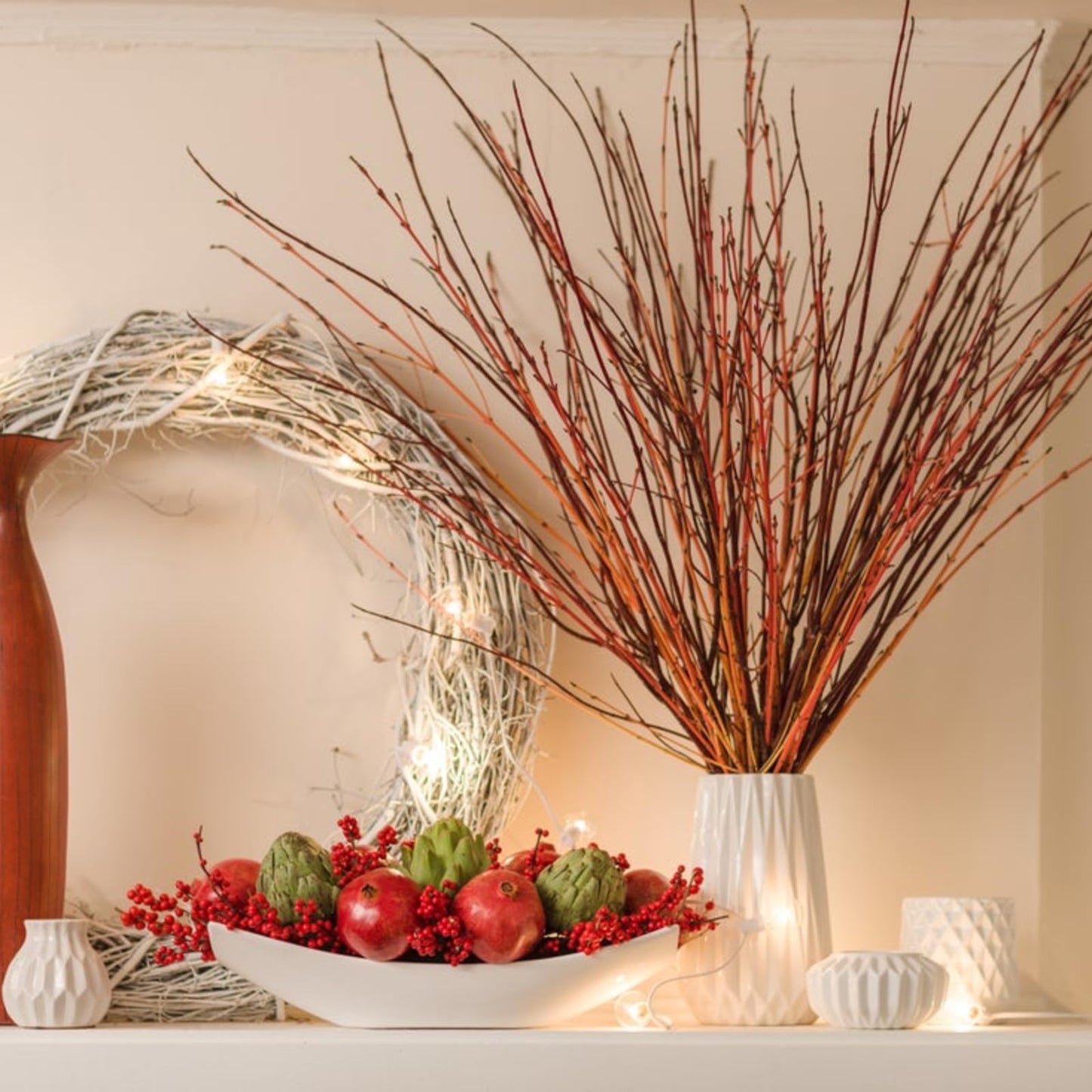 Proven Winners Arctic Fire Red Dogwood (Cornus stolonifera) Live Plant, 4.5" Qt, 4 Pack