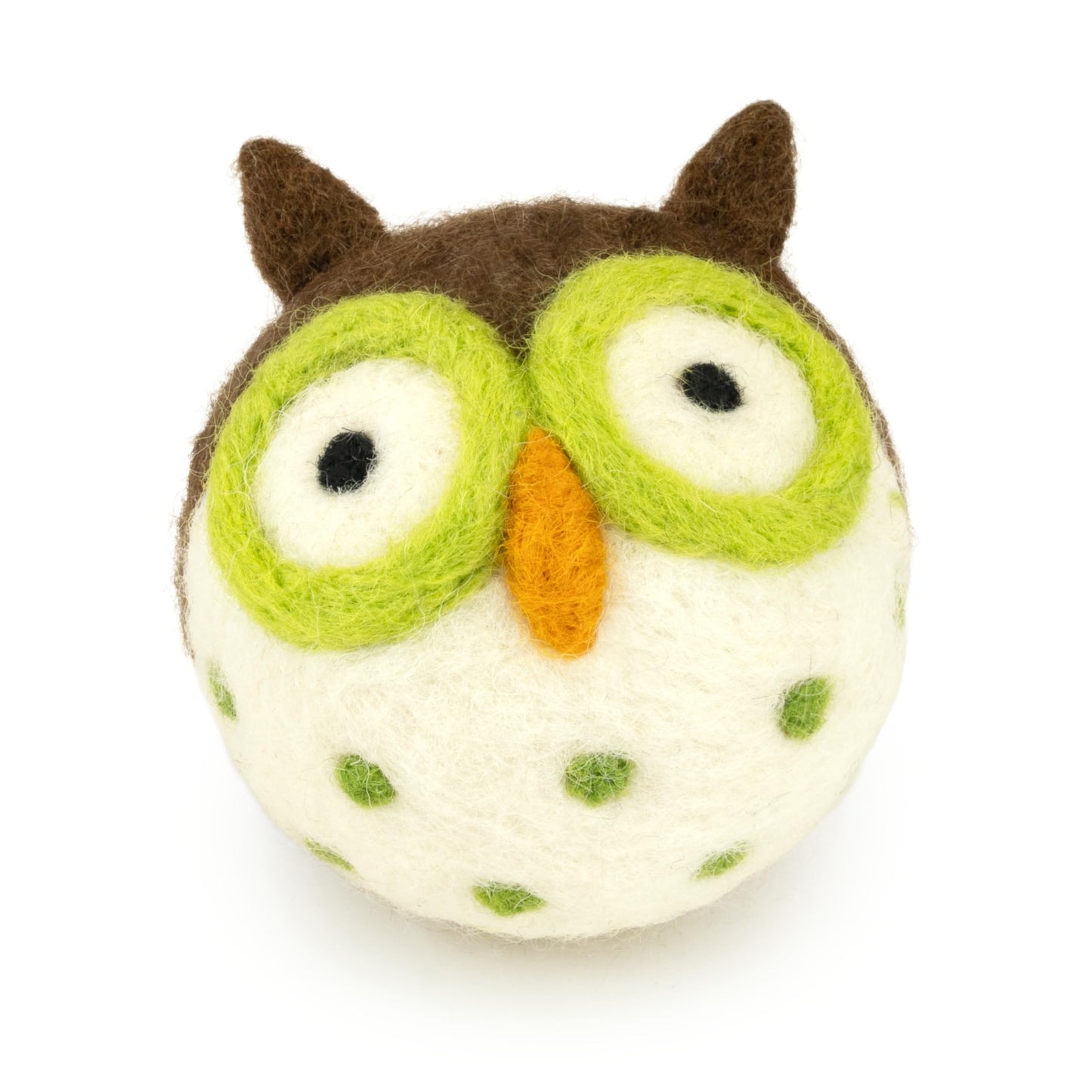 Woolbuddy Owl Needle Felting Kit for Beginners – DIY Animal Craft Kit with Wool, Needles & Photo Instructions – Fun Project for Adults & Kids