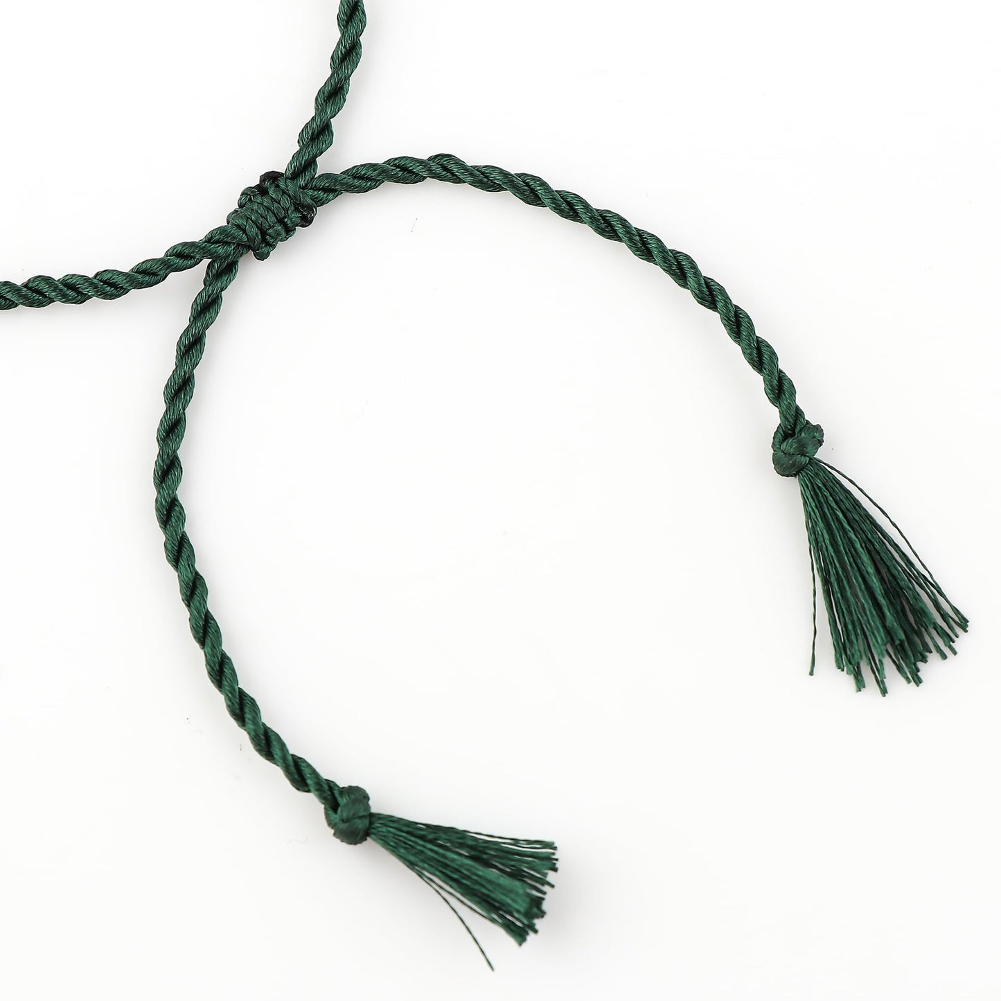 GEMSYMPHONY Malachite Gemstone Chips Rope Bracelet – Adjustable Handmade Crystal Chip Bead Bracelet for Women & Men, Natural Stone Healing Jewelry, Boho Style, Unisex Spiritual Gift