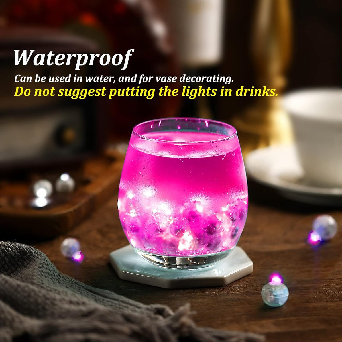 ZGWJ 50PCs Flash Mini Led Lights for Paper Lantern, Pink Led Balloons Light up Balloons for Neon Party Lights Easter Eggs Christmas Halloween Birthday Party Wedding Decoration