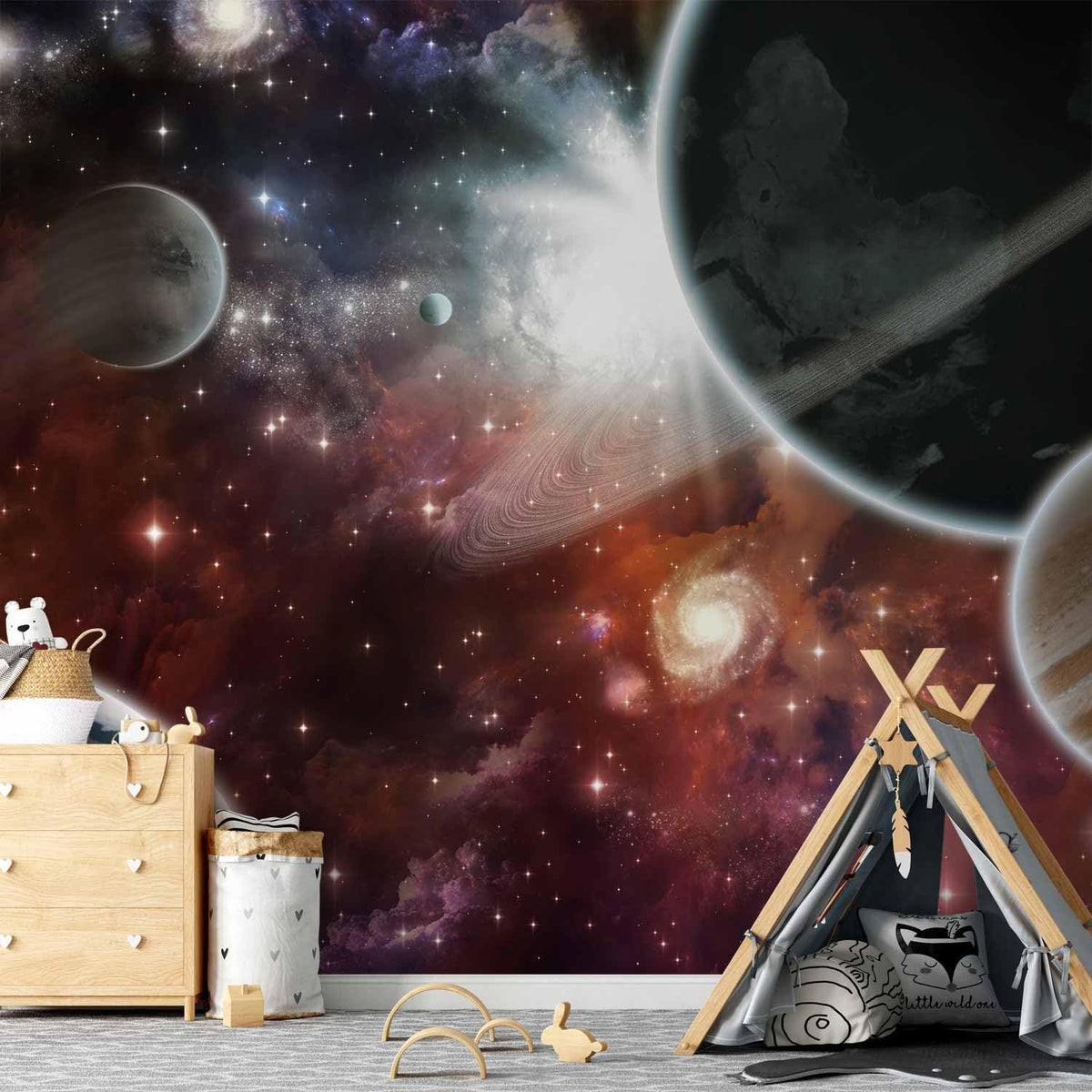 artgeist Wall Mural Cosmos Galaxy 197x138 in - XXL Non-Woven Wallpaper Fleece Wall Decor Photo Print Picture Image Design Home 10110905-32