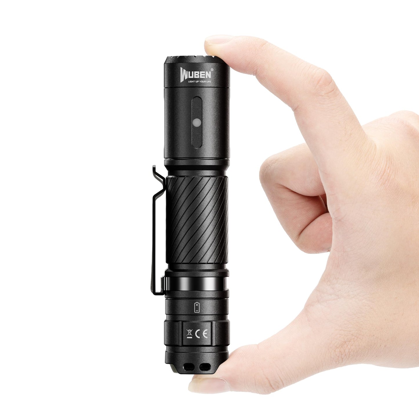 WUBEN C3 Flashlight 1200 High Lumens Rechargeable Flashlights 6 Modes Super Bright IP68 LED Tactical Flashlight for Camping, Home, Emergency, Rescue, Hunting, Inspection, Repair, Tool Gifts for Men