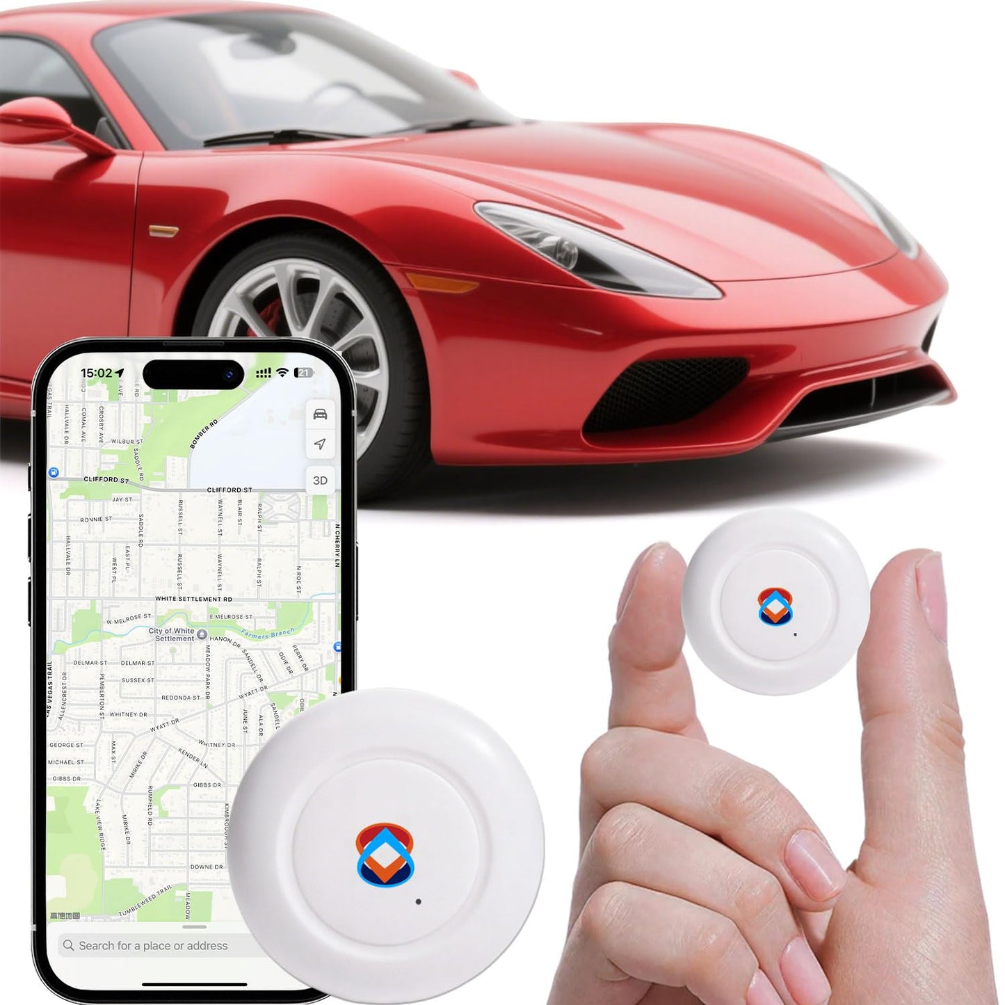 GPS Tracker for Vehicles, e