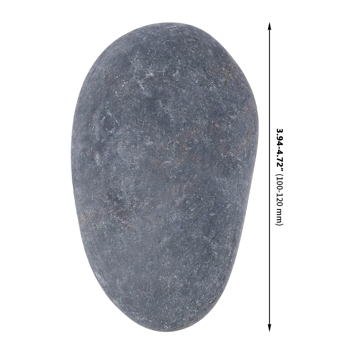 GINLANK 20 Pack Large Smooth River Rocks for Painting (4-5 Inch),Flat Painting Rocks for DIY Crafts, Christmas Decor, Garden Decoration