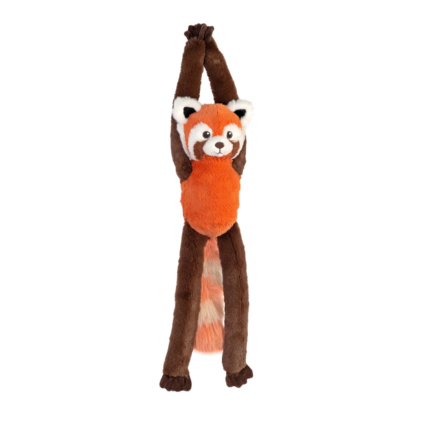 Wild Republic Hanging Eco Red Panda, Stuffed Animal, 21 Inches, Plush Toy, Fill is Spun Recycled Water Bottles