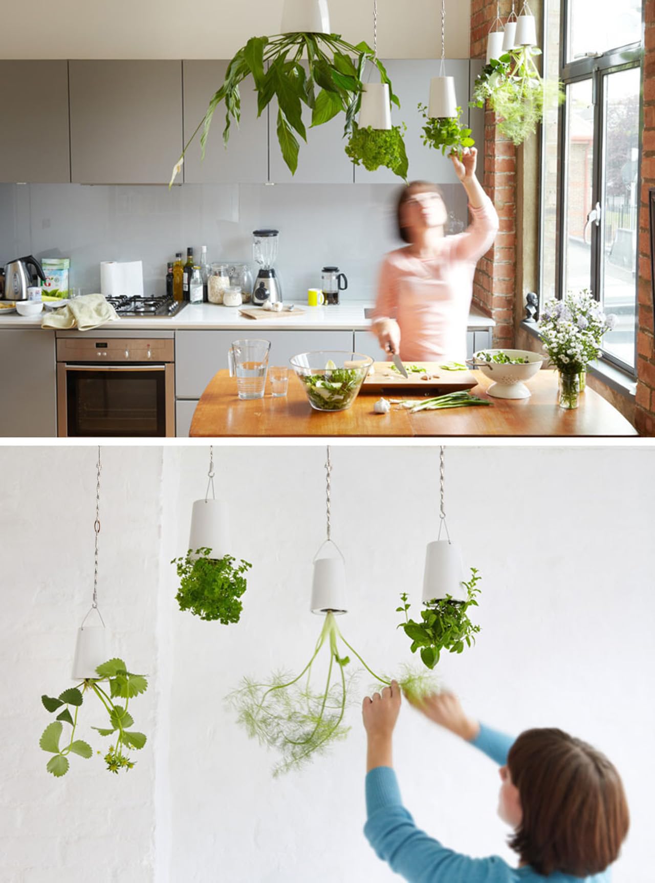 Macrame Plant Hanger Extender 22″ Plant Pot Holder Extender(4 Pack, White)