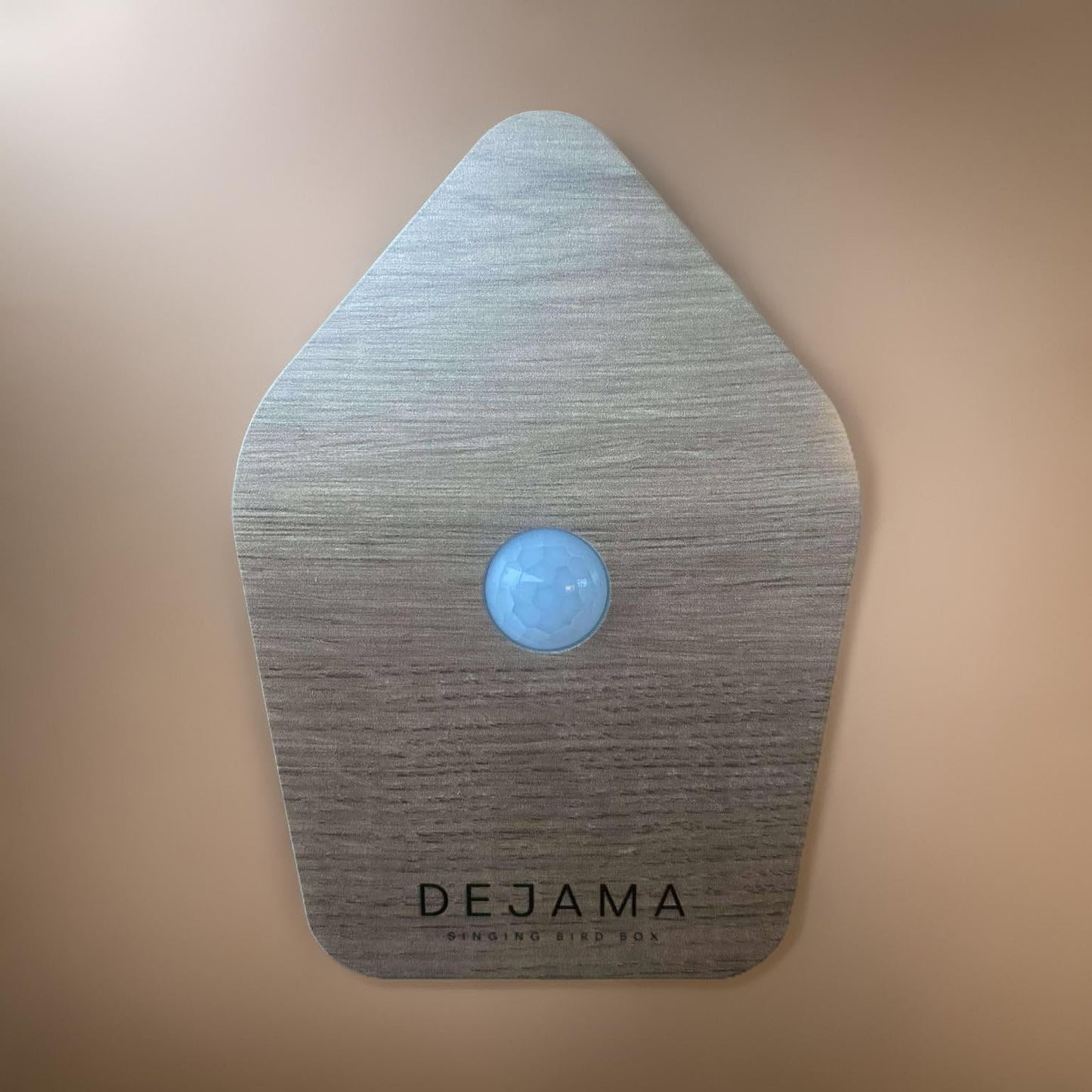 Dejama Singing Bird Box Mini Zwitscher for Bathrooms and Interiors Modern Nature Sound Box - Motion Sensor with Sound