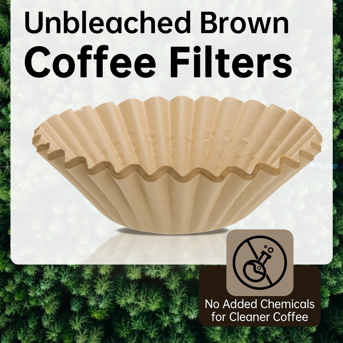 100 PCS Coffee Filters Compatible with Breville, Extra Large Basket Coffee Filters, Unbleached Disposable Paper, Smooth Brew Extraction, Will Not Tear or Clog, Ideal for Home Brewing