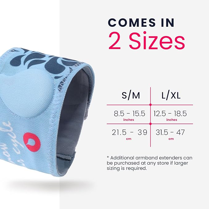Tempdrop Fertility and Ovulation Digital Thermometer Tracker – Wearable Basal Body Temperature (BBT) Monitoring Sensor and Fertility Charting App Includes Comfortable Armband (S/M – 8.5-15.5 inch)