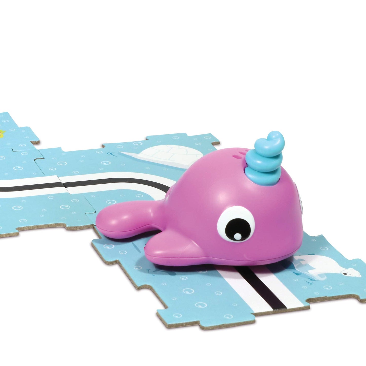 Learning Resources Coding Critters Go Pets Dipper the Narwhal - 14 Pieces, Ages 4+ Screen-Free Early Coding Toy For Kids, Interactive STEM Coding Pet, Toddler Learning Toys