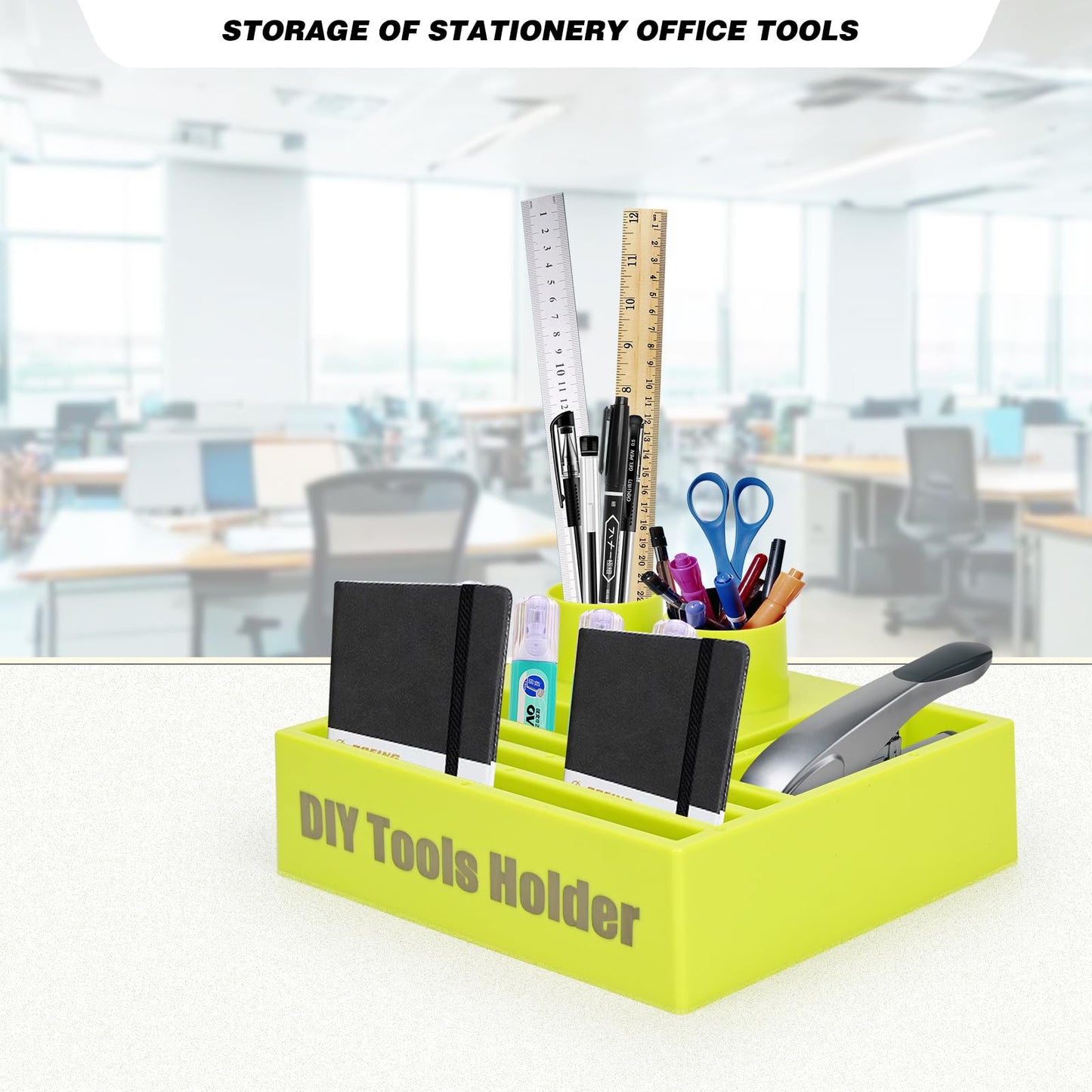 EHDIS Multipurpose Caddy Organizer 2PCS Desk Organizers DIY Tool Holder for Vinyl Wrap Kit, Home Office Supplies, Art Supplies, Make-up & Kitchen Use