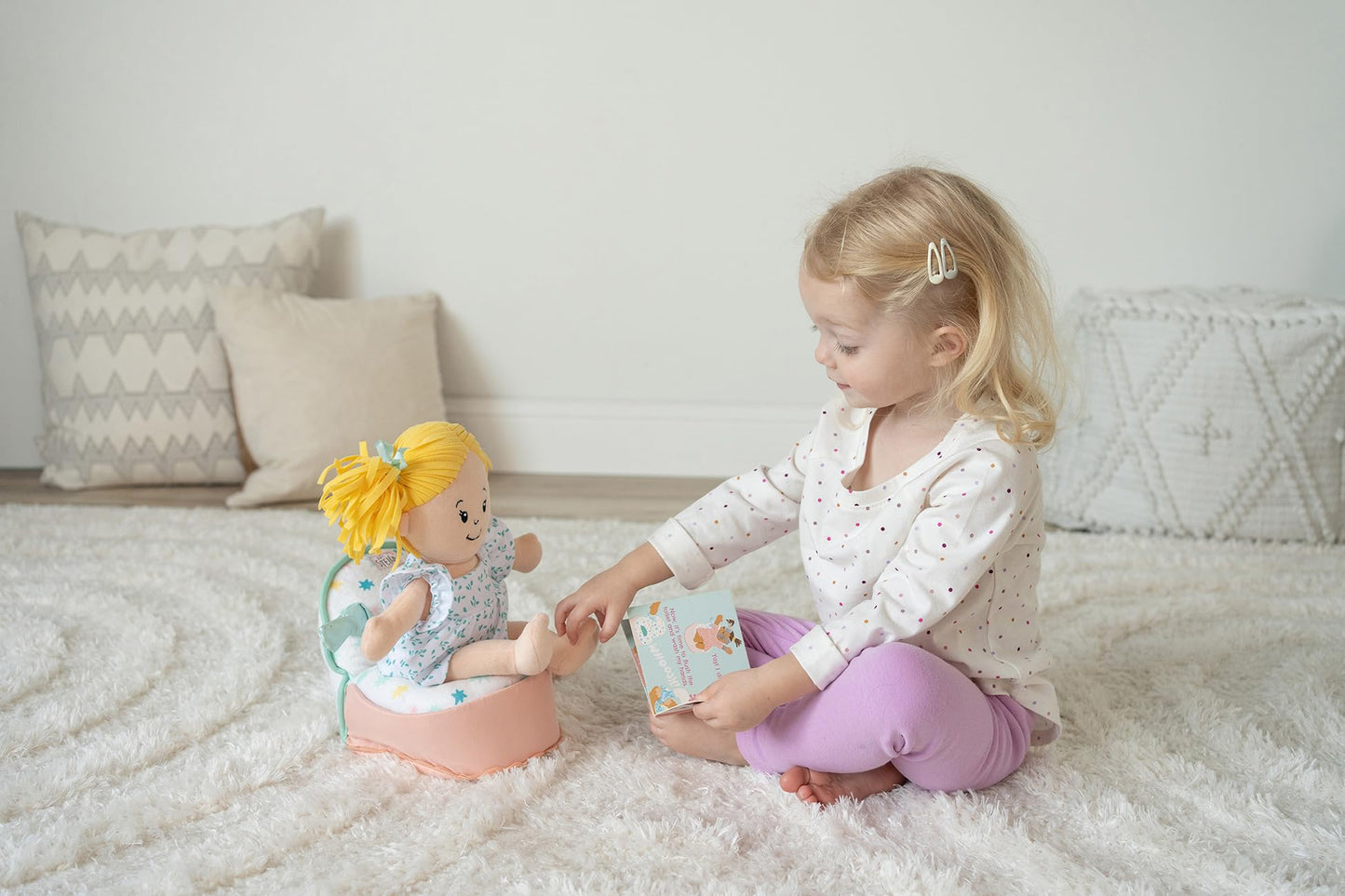 Love, Stella My First Potty Accessory Play Set with Flushing Sound by Manhattan Toy