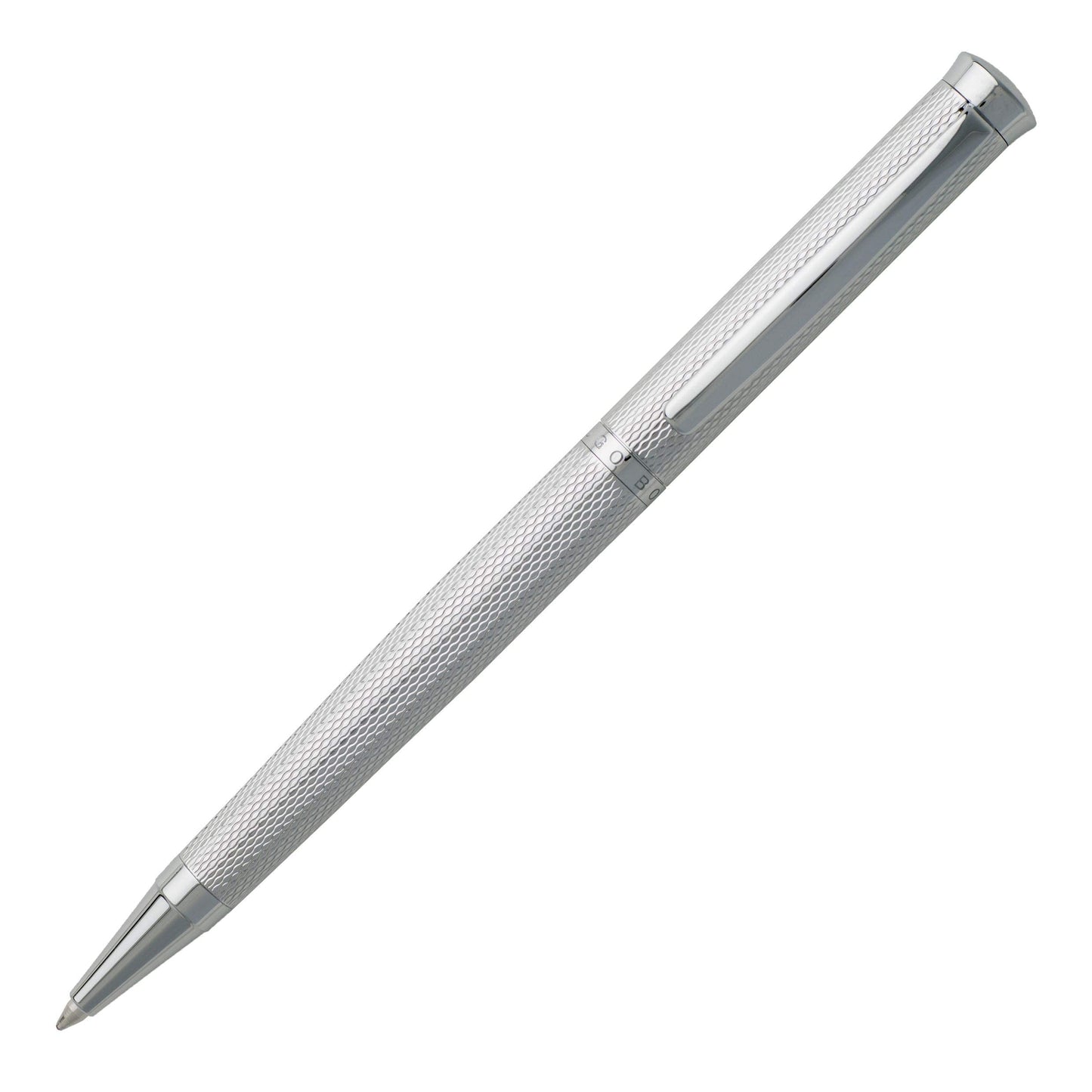 Hugo Boss – Sophisticated Diamond Ballpoint Pen – Chrome