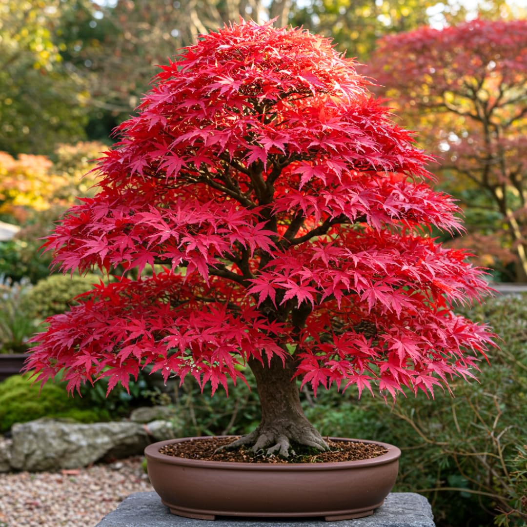 Bonsai Tree Seeds, Japanese Red Maple | 20+ Seeds | Highly Prized for Bonsai, Japanese Maple Tree Seeds (ACER palmatum) 20+Seeds