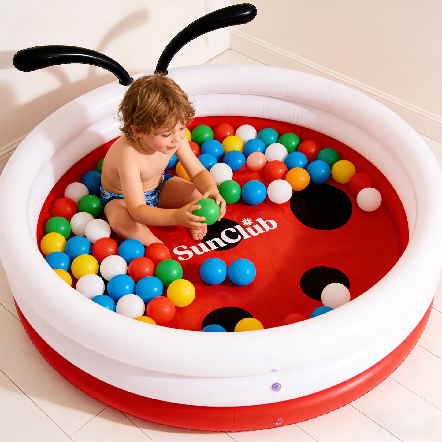 CHICLIST Kids Inflatable Swimming Pool 47", ASTM Certified Splash Pool for Children 3+, Outdoor Water Play Pool with Drain Plug for Summer