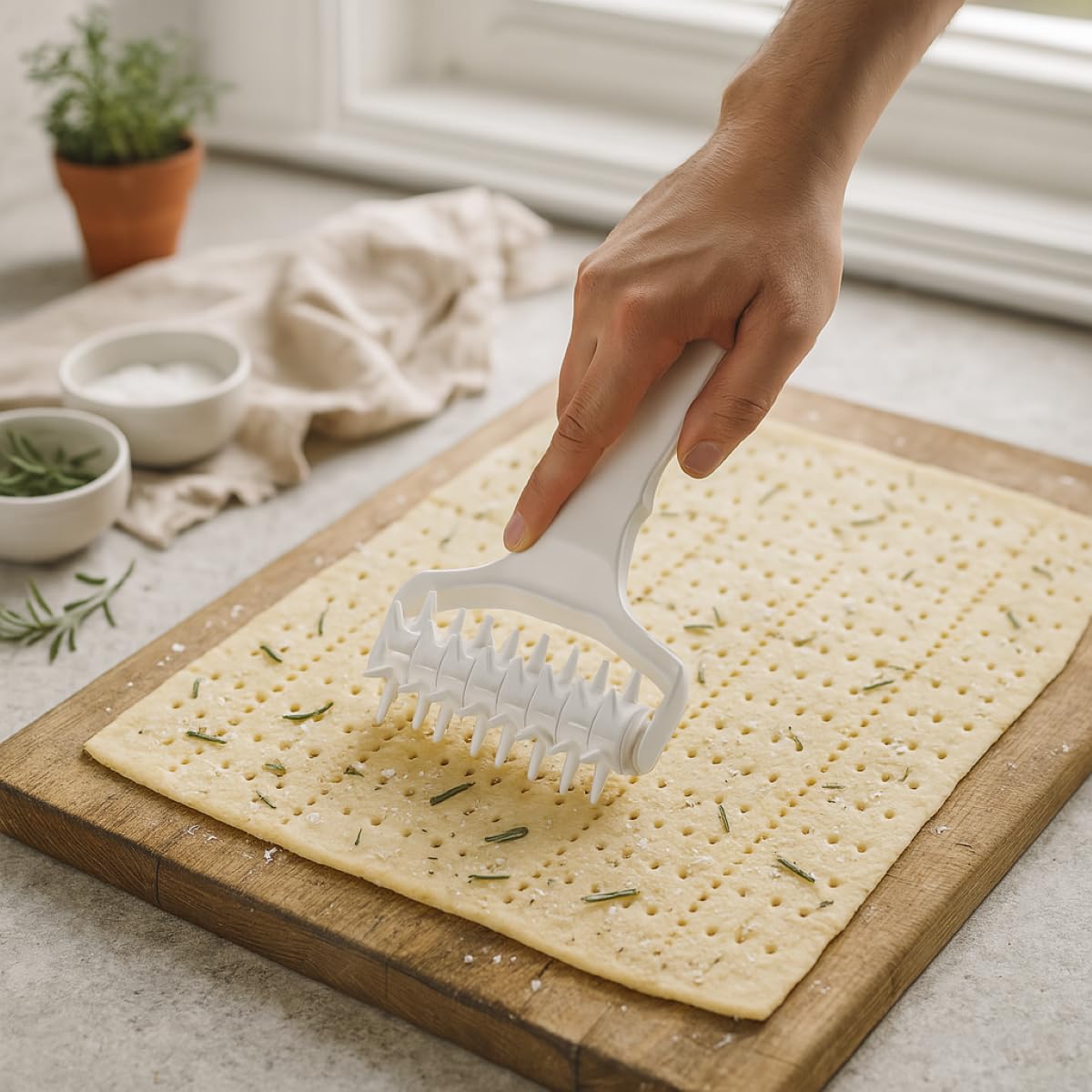 Mrs. Anderson’s Baking Dough Docker, For Consistent Pizza Crust