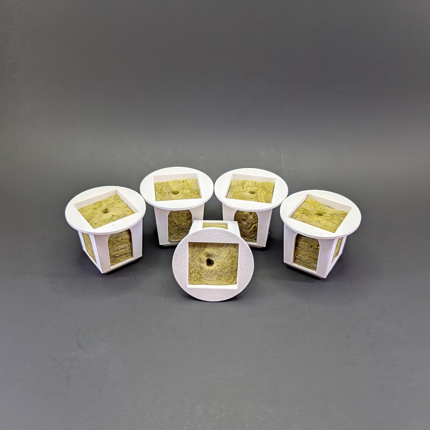 Grow Cubes for Hydroponic System/Compatible with Gardyn (10 Cubes+Rockwool)