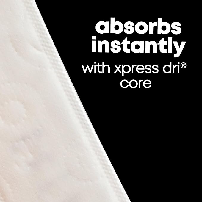 U by Kotex Clean & Secure Panty Liners, Light Absorbency, Long Length, 126 Count (Packaging May Vary) (Pack of 2)