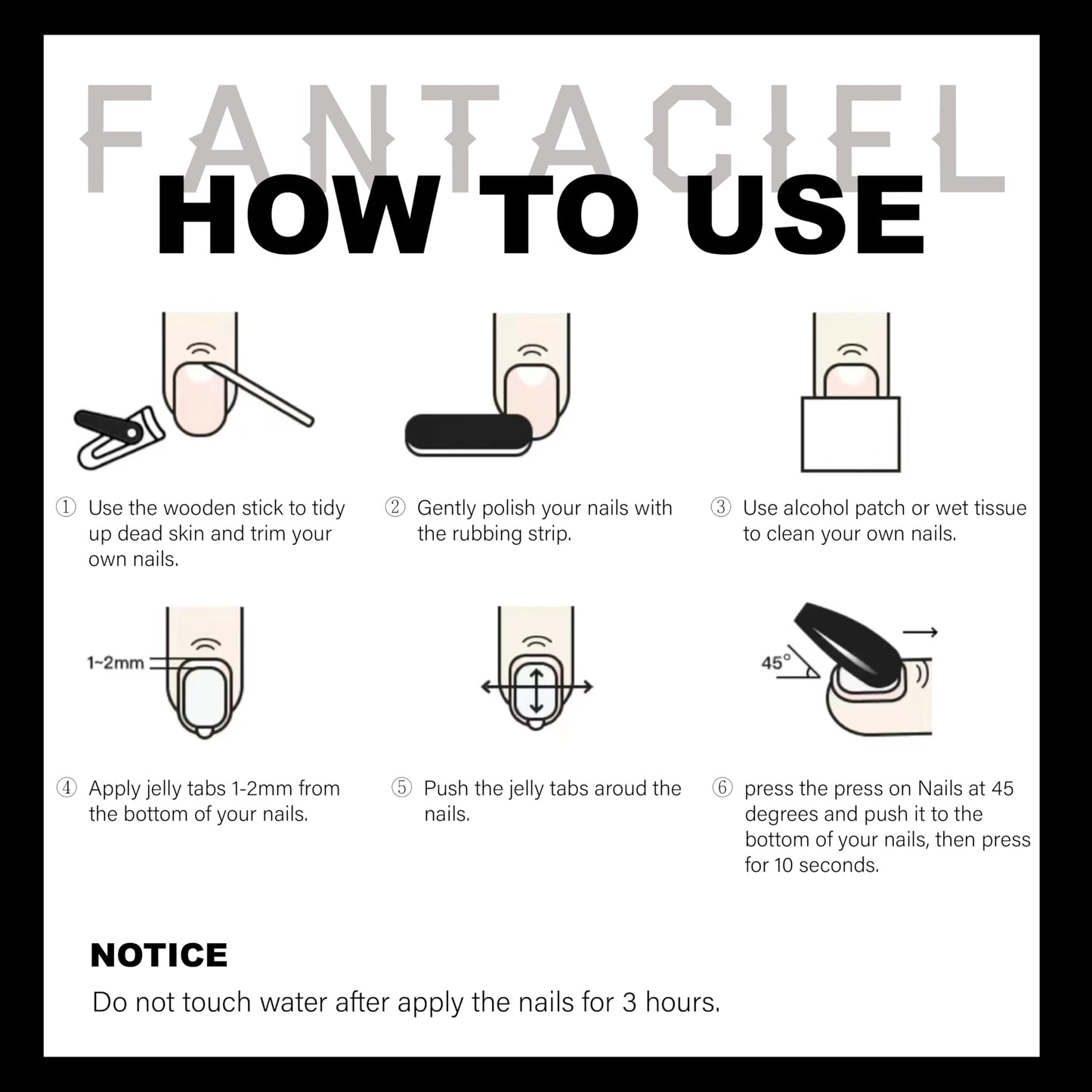 FANTACIEL 10 PCS Handemade Press On Nails Cat Eye Design Acrylic Nails Reusable Short Coffin Fake Nails Gradient Turq 7 M