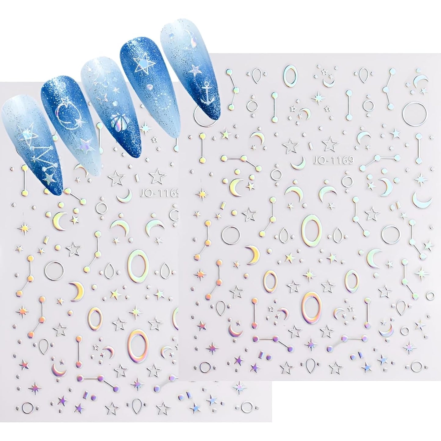 White Bow Nail Stickers for Nail Art 5D Self Adhesive White Nails Art Stickers Bow Nail Decals with Rhinestone Design Embossed Bow Decoration Accessories for Women Girls