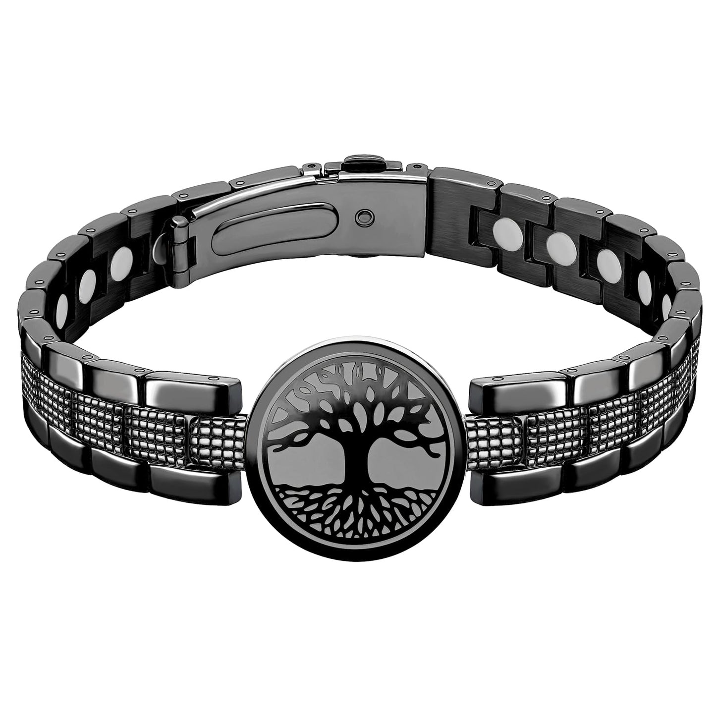 JEROOT Ultra Strength Magnetic Bracelet for Women | 3500-6000 Gauss Neodymium Magnets | Magnetic Therapy Jewelry with Adjustable Tool & Gift Packaging
