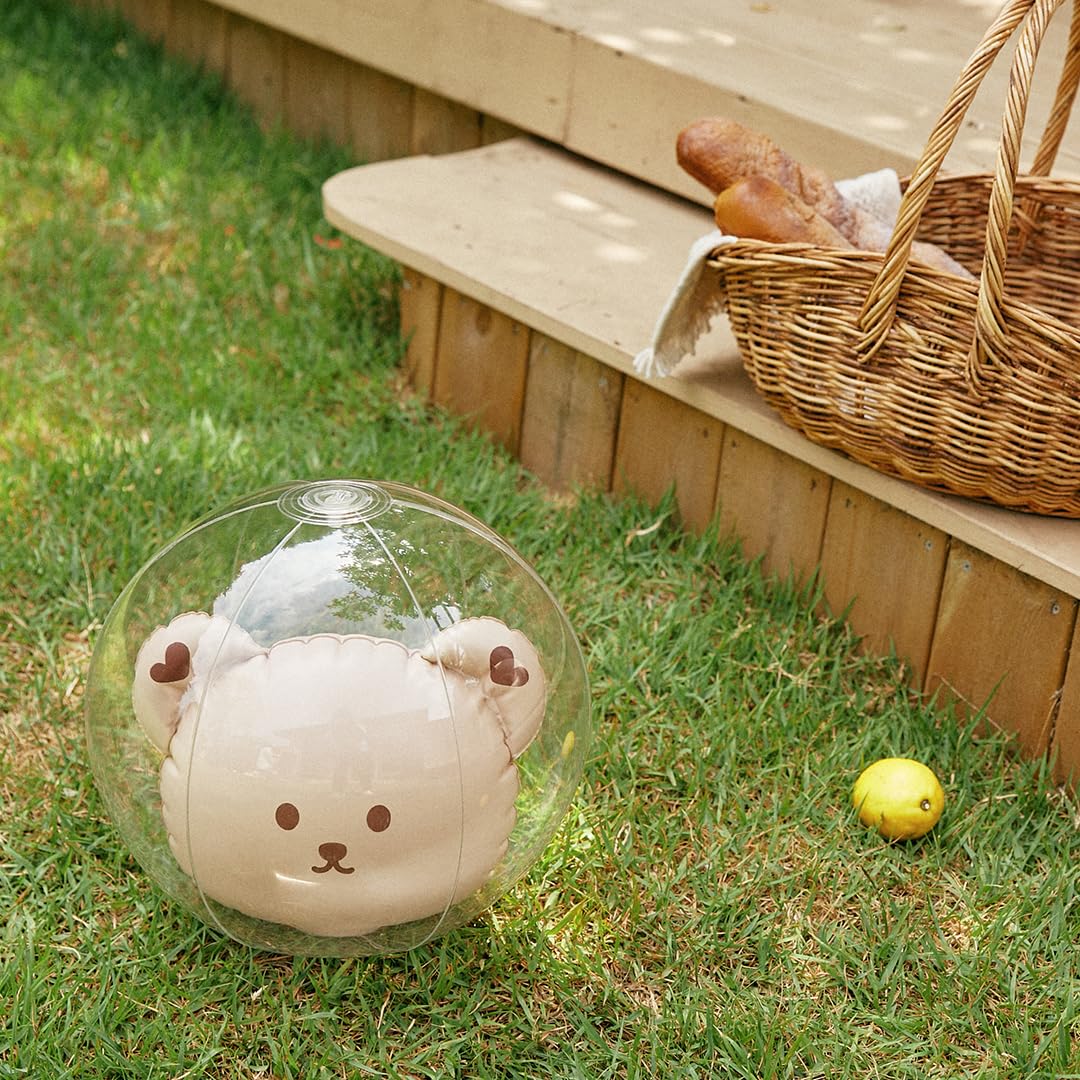 AGUARD Beachballs for Pool for Baby & Kids, Cute 3D Character Ball, Beach Cute Adorable Pooltoy, Summer Playball