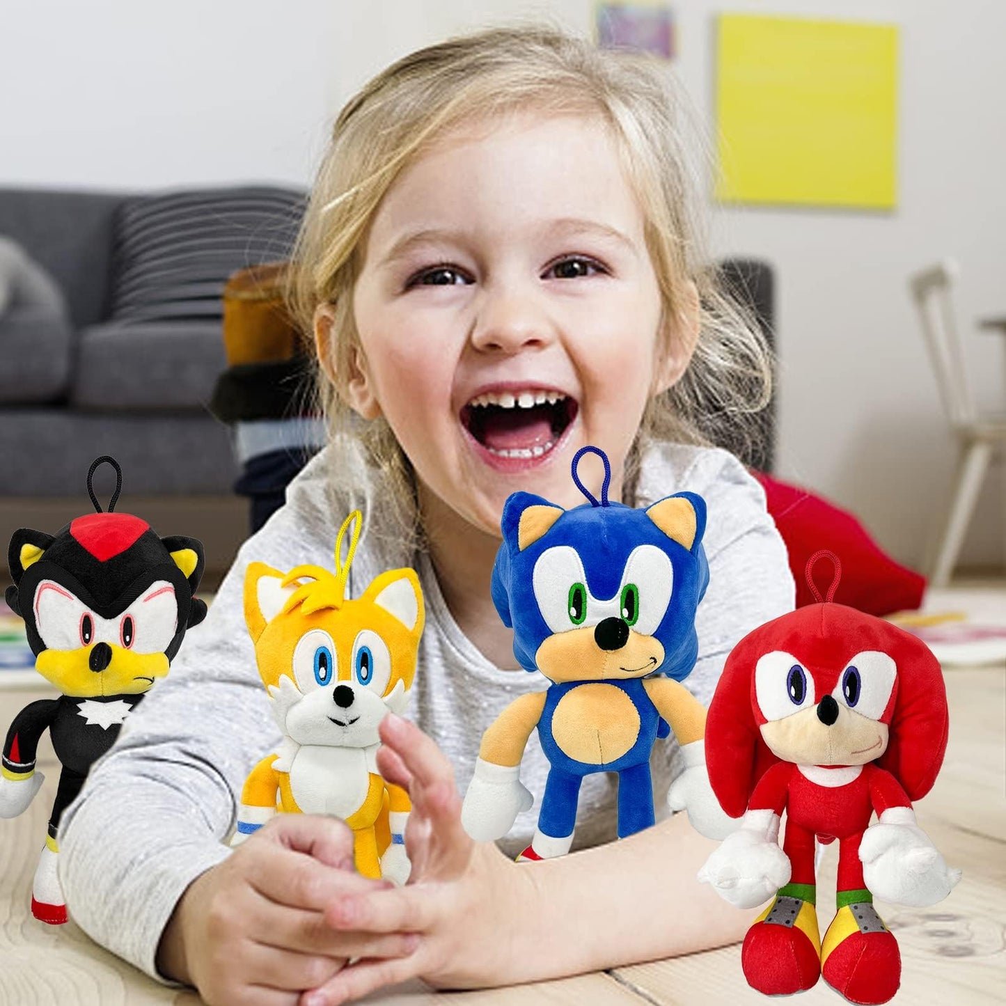 SHIRIA 2Pcs Plush Doll,The Movie Toy,Stuffed Animals Plush Pillow,Gift for Kids