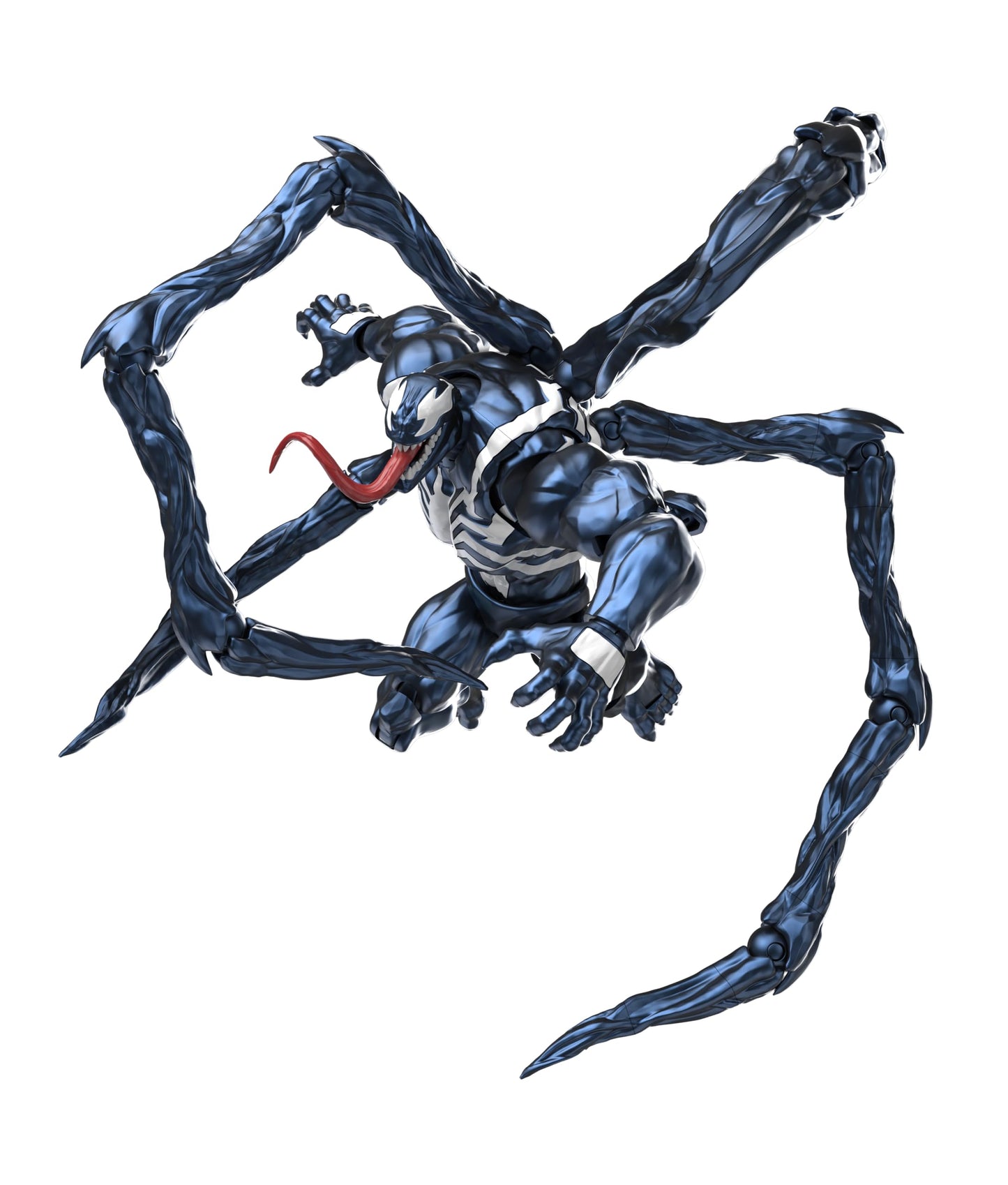 BLOKEES Champion Class - Marvel Rivals - Venom Action Figure - 185 Pieces Model Kit - 6 Inch - 90 Points of Articulation - Assembly Required - No Tools - No Cutting - No Glue - No Paint - Age 14+