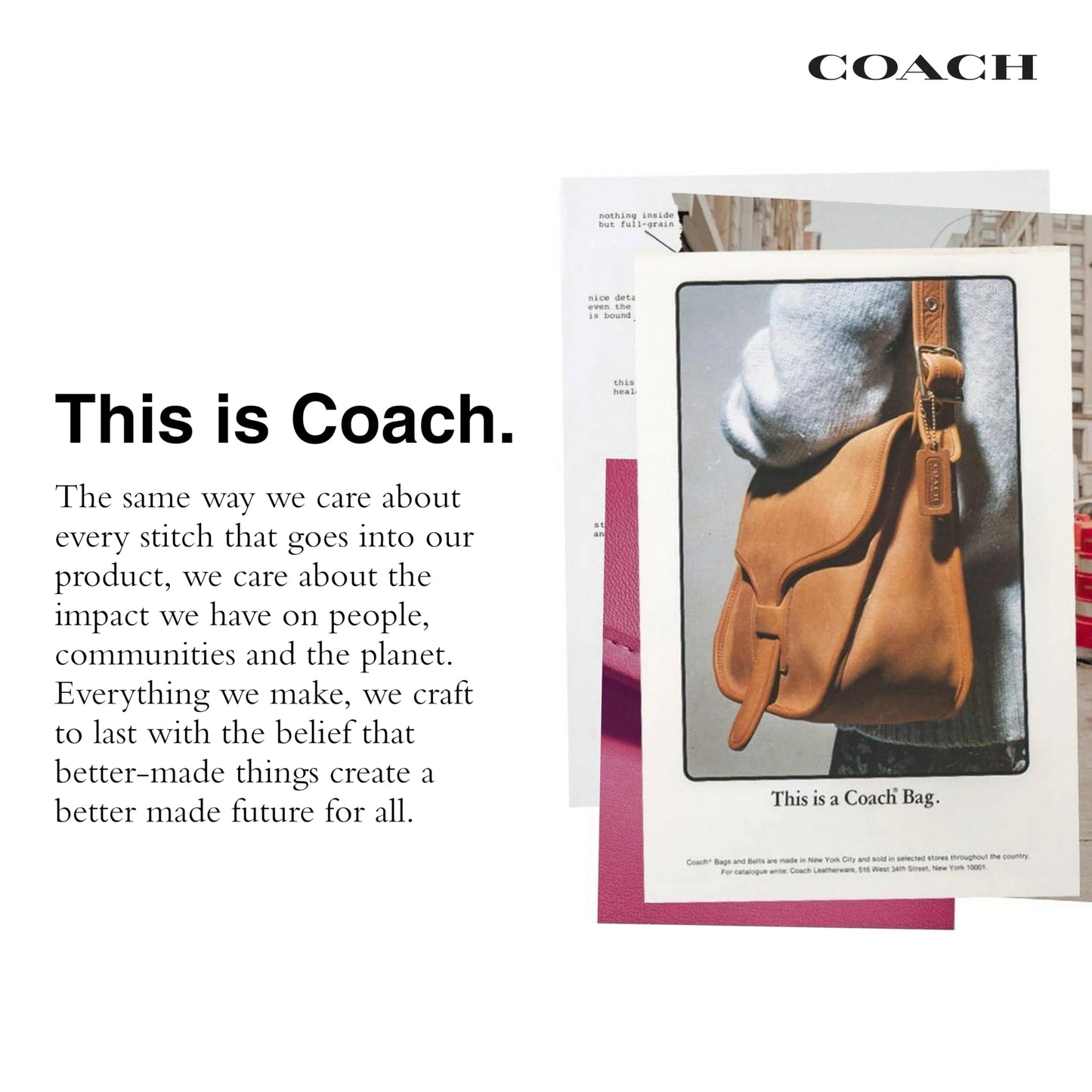 Coach Mens, Card Case, Black, One Size