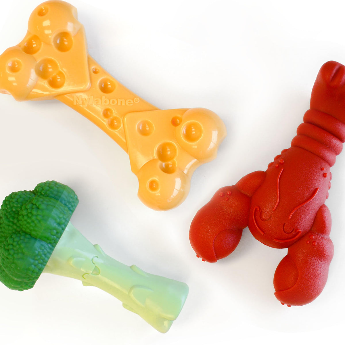 Nylabone Lobster Power Chew Toy for Dogs, Dog Toys for Aggressive Chewers