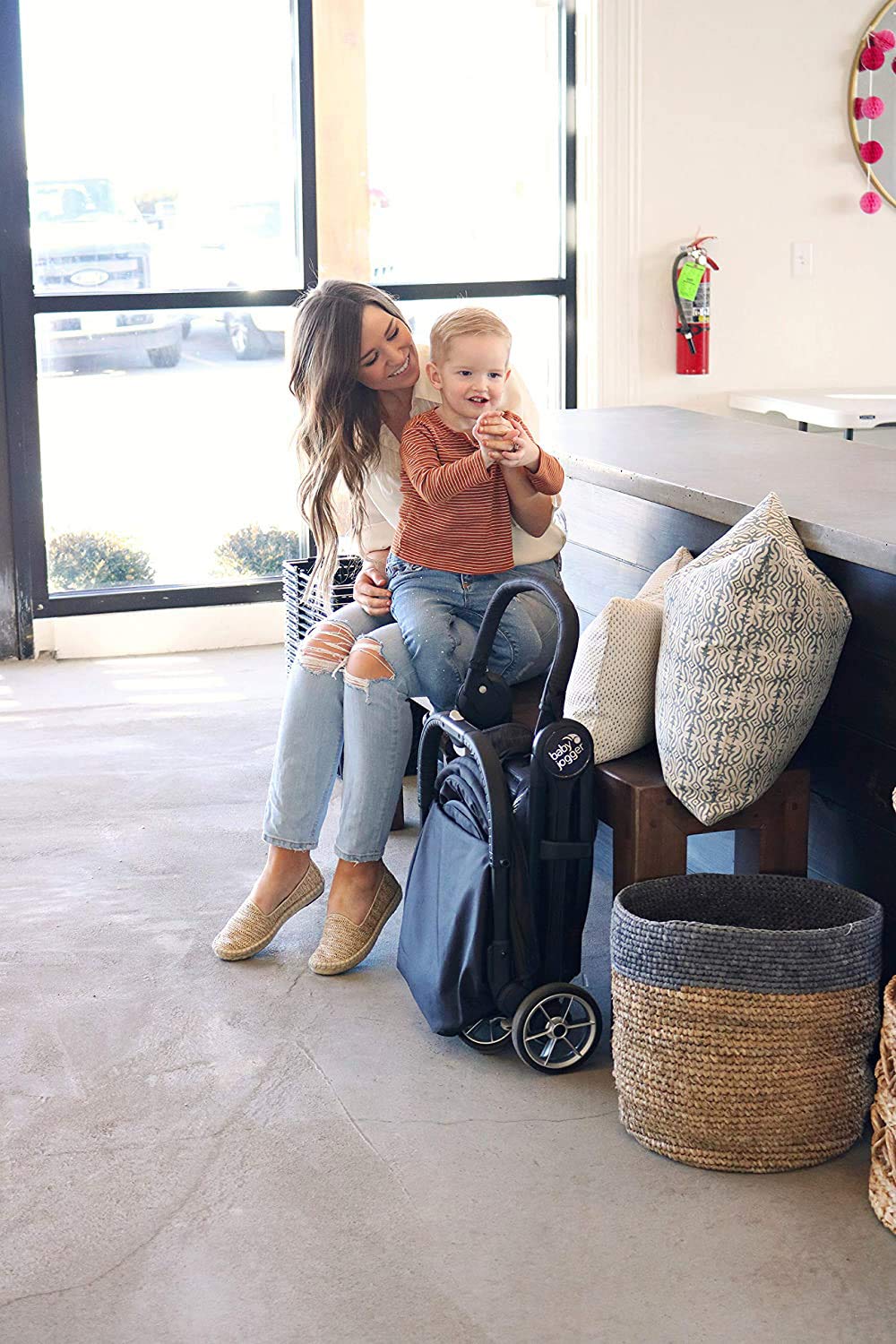 Baby Jogger® City Tour 2 Carry-On Approved Travel Stroller, Ultra-Compact Baby Stroller, Lightweight, Easy Fold, Baby Travel Essential, Pitch Black