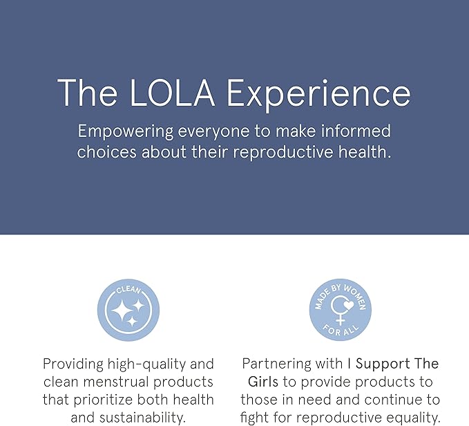 LOLA Light Organic Cotton Tampons, 32 Count - Light Non-Toxic Tampons, Period Feminine Hygiene Products, HSA FSA Approved Products Feminine Care