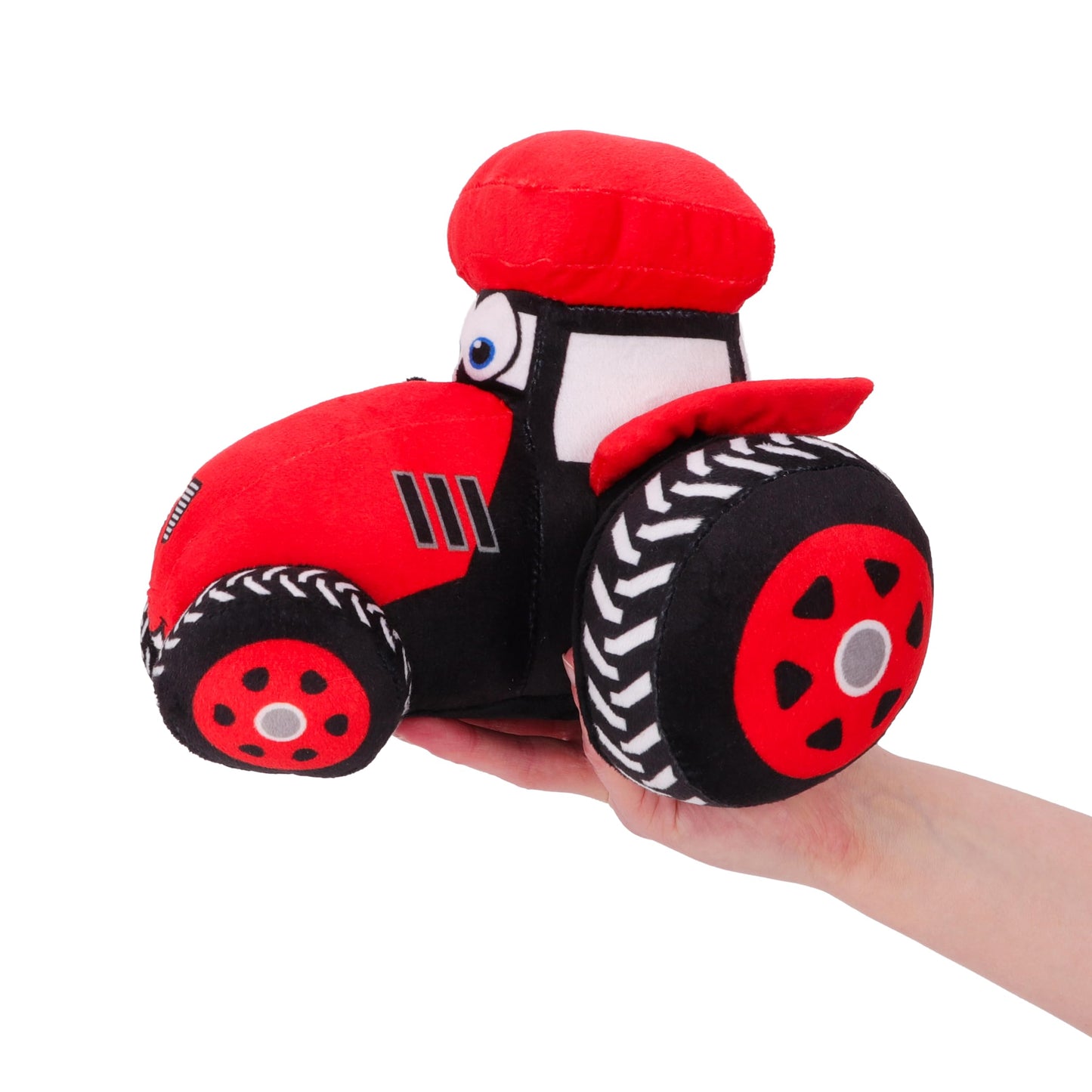 Toyland® - 8 Inch Plush Farm Tractor - Children's Bedroom Decoration (Red)