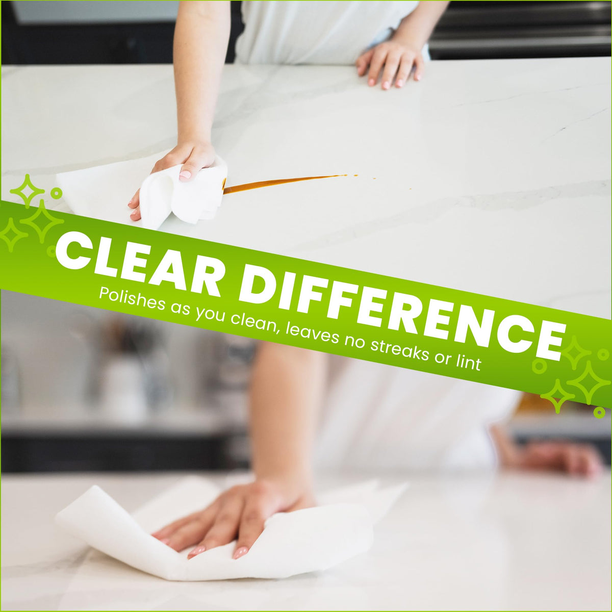 10 Pack Reusable Cleaning Cloths for Streak (10 Count)