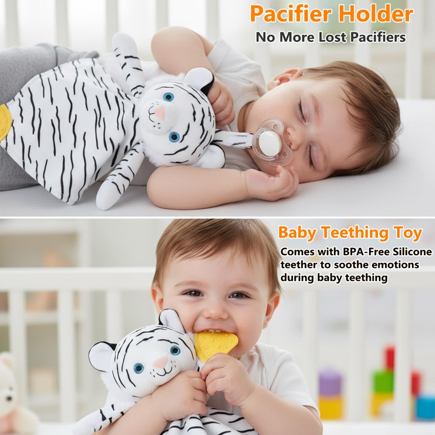 BEREST Rechargeable Baby Sleep Soother, 10 White Noises of Heartbeats & Lullabies Infant Sleeping Aid with Cry Sensor at Naptime Routine, Babies Gift Portable Plush Toddler Snuggle Toy Infant Blanket